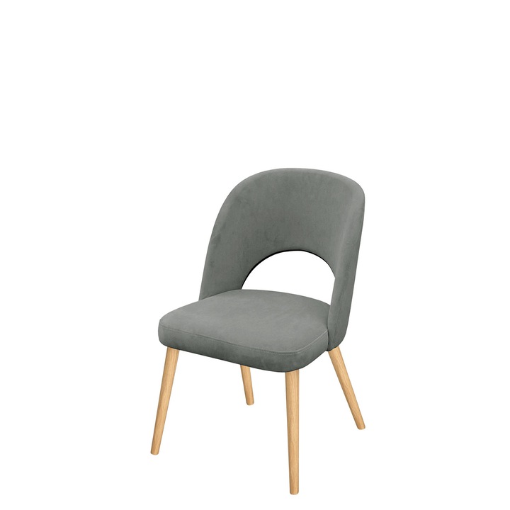 Scaun JK84, MIRJAN24, fag + gri, 50x44x81 cm