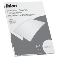 Folie laminare, Ibico, A4, 100 mic, 100 bucati/set