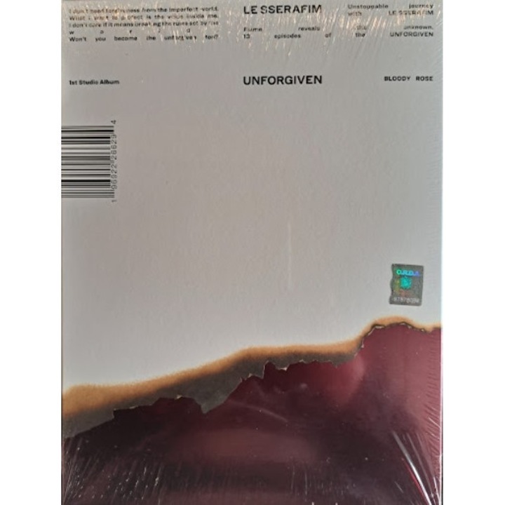 Le Sserafim - UNFORGIVEN BLOODY ROSE - CD
