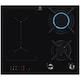 Plita incorporabila Electrolux KDI641723K, Mixta, 2 arzatoare gaz / 2 zone inductie, Aprindere electrica, Gratare Fonta, Timer Electronic, 60 cm, Negru