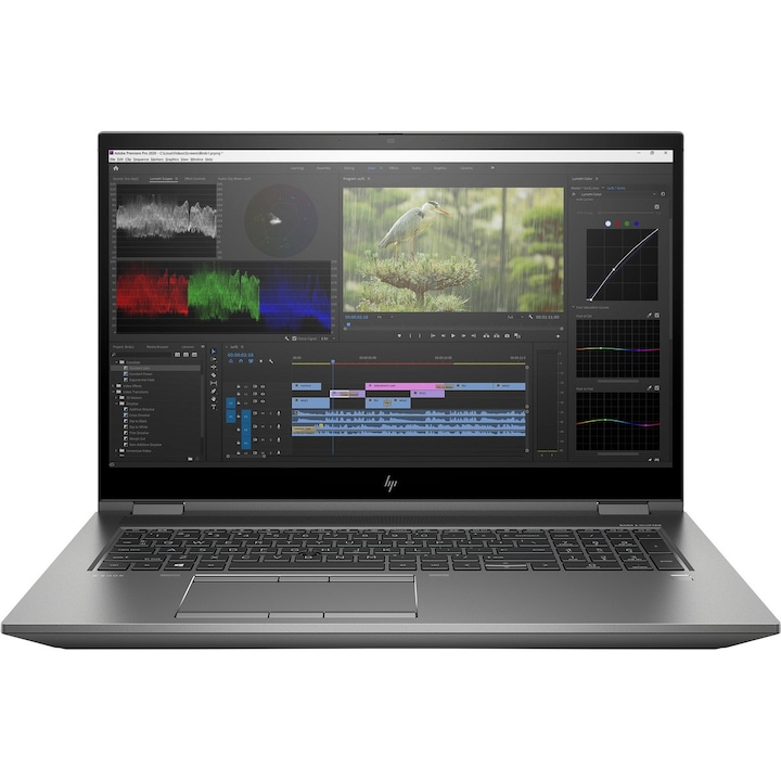 Laptop ZBook Fury 17 G8, HP, Full HD, Intel Core i7-11800H, 16 GB, 512 GB SSD, 17.3 inch, Gri
