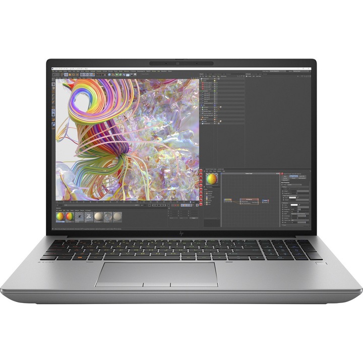 Laptop ZBook Fury 16 G9, HP, WUXGA, Intel Core i7-12800HX, 32 GB, 1 TB SSD, 16 hüvelykes, fekete