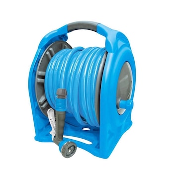 Furtun pe tambur cu derulator Aquacraft Premium 990076, conexiune 1/2 Furtun pe tambur cu derulator Aquacraft Premium 990076, conexiune 1/2