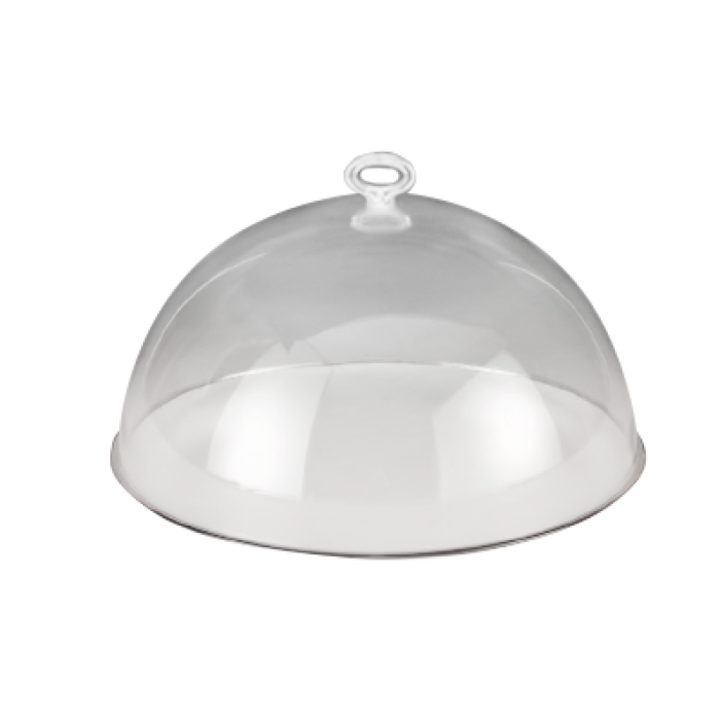 Capac rotund protectie alimente RAKI, D40cm, policarbonat