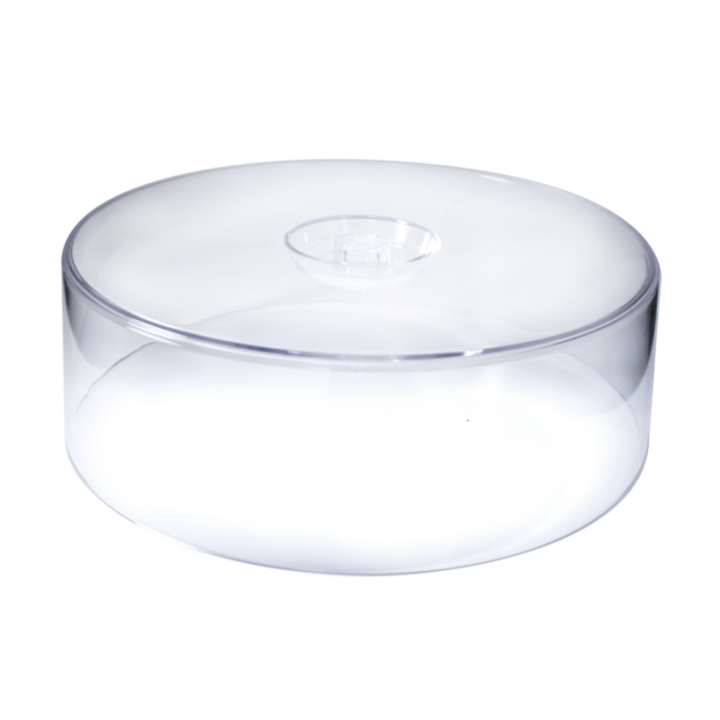 Capac rotund pentru tort RAKI, D30cm, policarbonat
