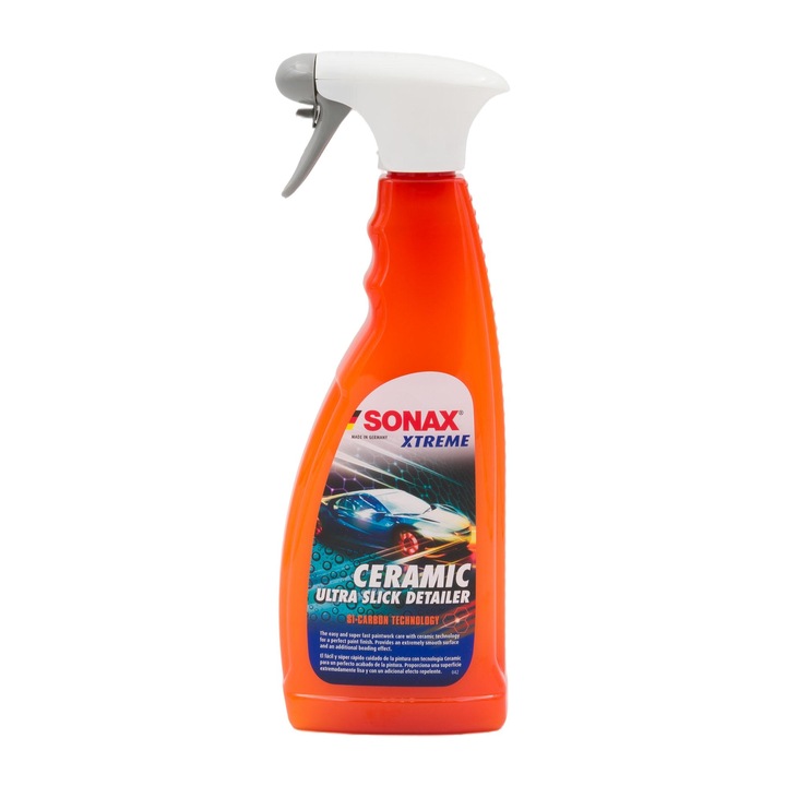 Спрей течен восък, Sonax Xtreme Ceramic Ultra Slick Detailer, 750 ml