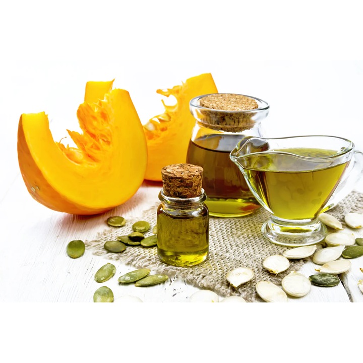 Ulei din Seminte de Dovleac "Curcubita maxima" presat la rece 100% pur, HerbalSana, 250ml, Herbavit