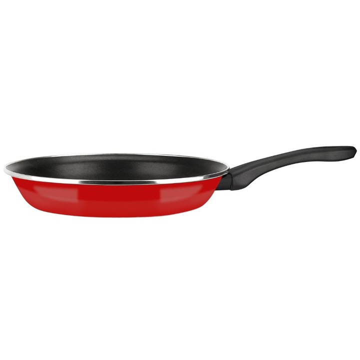 Тиган FAGOR, Optimax, Червен, Емайлирана Стомана, 30 cm