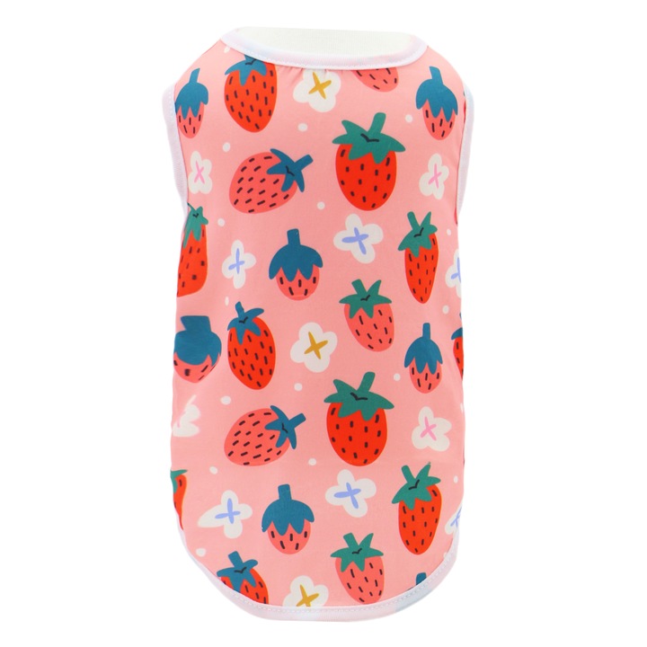 Maiou pentru caini, cu imprimeu vesel, MDL104-B, multicolor, L