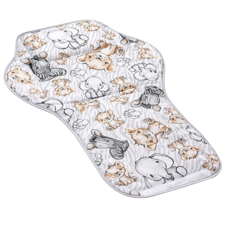 Masa de infasat portabila, Pepi, Bumbac/Poliester, 53x80cm, Multicolor