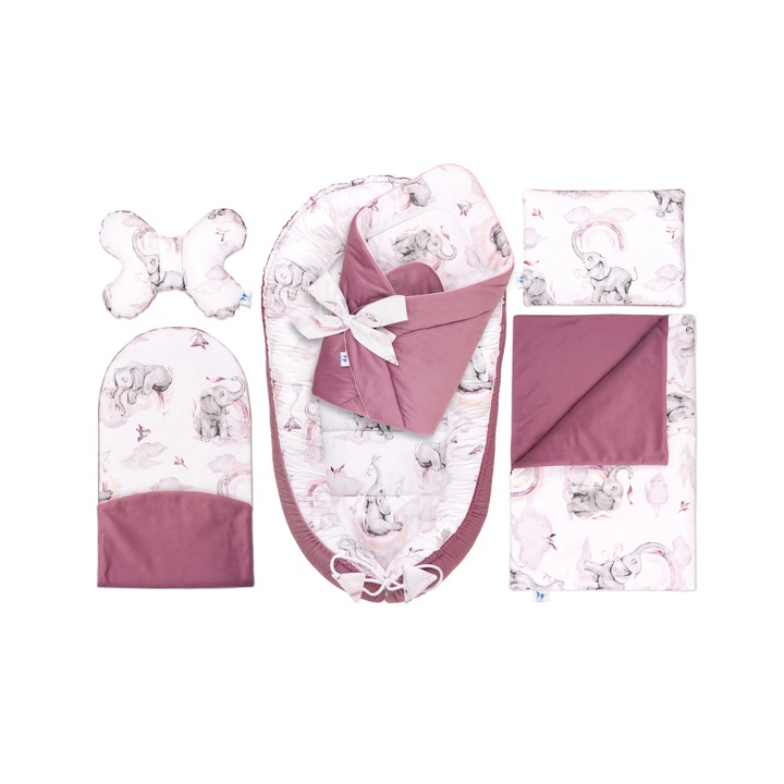 Set patut/lenjerie pentru copii, Bumbac, Multicolor