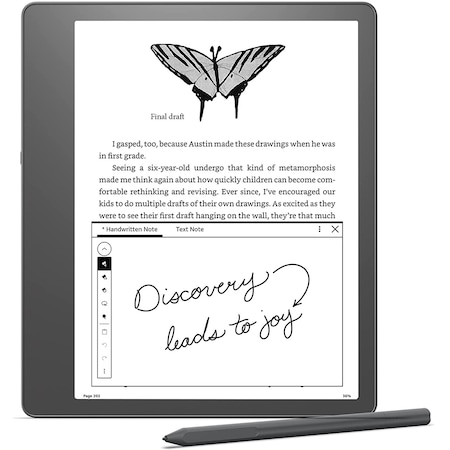 eBook Reader Amazon Kindle Scribe 2022, 64GB, Premium Pen, Display 10.2" 300 ppi, Wi-Fi, USB C, Gri
