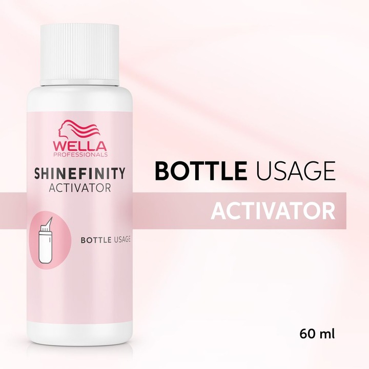 Активатор за бутилка с апликатор Wella Professionals Shinefinity Activator - Bottle Usage 2%, 60 мл