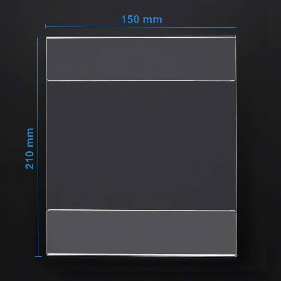 Комплект дисплеи от плексиглас, А5, 3 бр - eMAG.bg