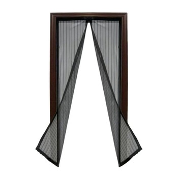 Plasa insecte cu inchidere magnetica, 220 x 100 cm, Negru Plasa insecte cu inchidere magnetica, 220 x 100 cm, Negru