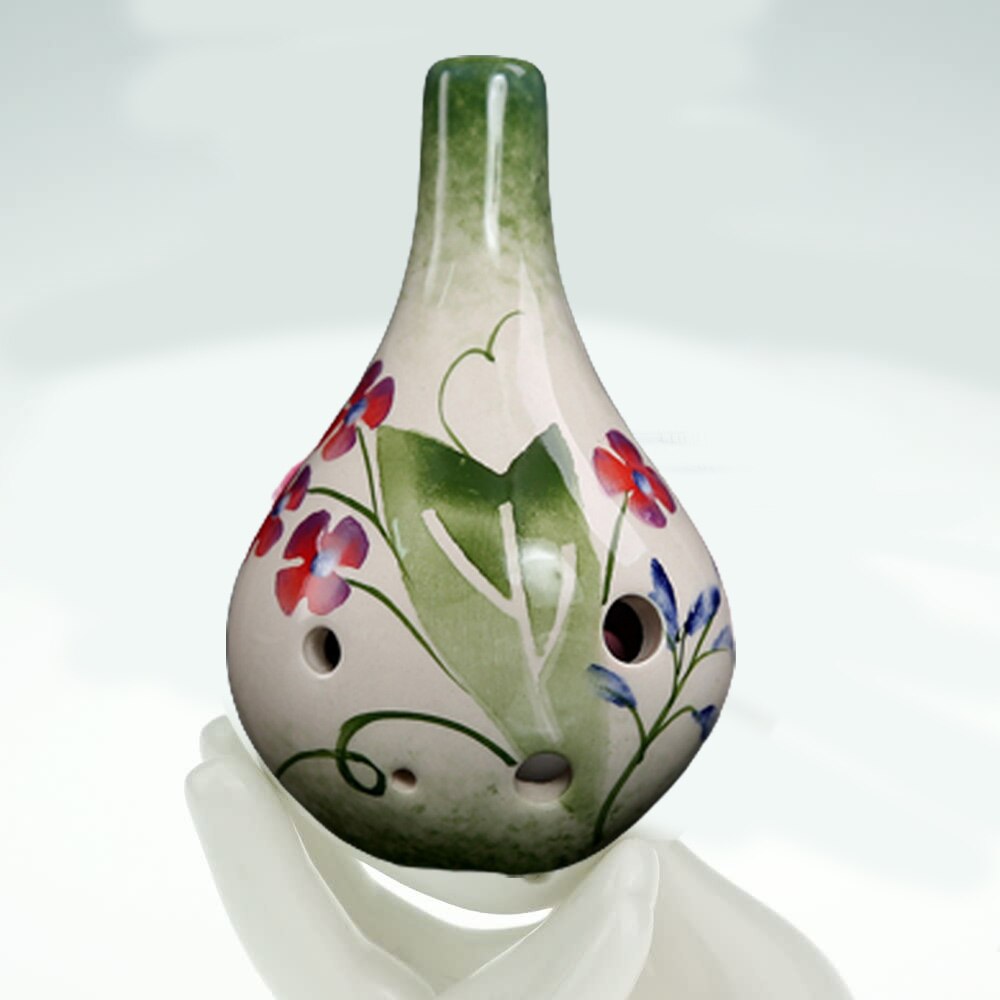 Ocarina ceramica 6 gauri, liliac eMAG.ro