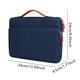 Geanta laptop portabila, 13'', 14'', 15'', 16'' inch, pentru notebook, ultrabook, impermeabila, compatibila Macbook Pro, Air, Albastru