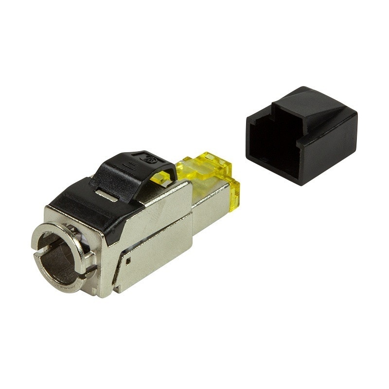 Mufa RJ-45 LOGILINK pt. cablu FTP, SFTP, Cat8.1, RJ-45 (T), ecranat ...