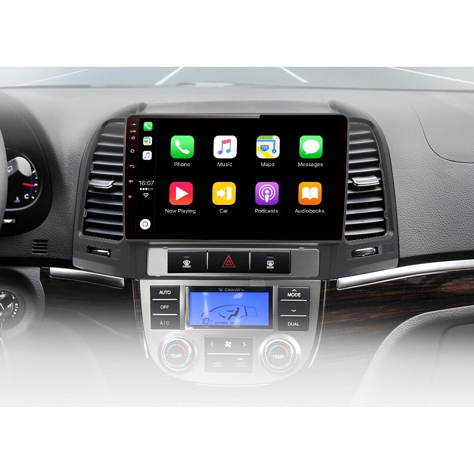 Navigatie Android hyundai santa fe 2006-2013, android 12, 4GB 64GB ...