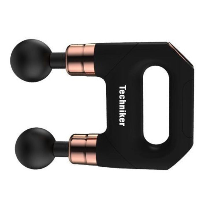 Pistol de masaj, Techniker, 6 viteze, Negru