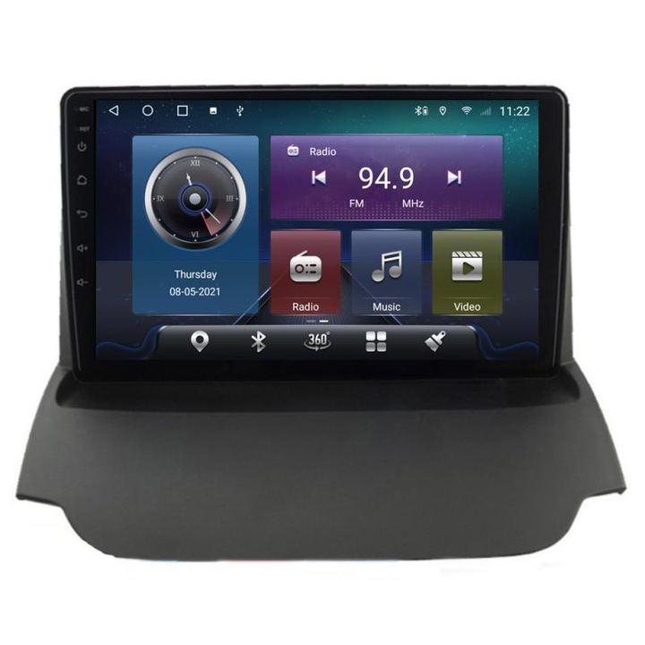 Dedikált navigáció Ford Ecosport 2017- C-ECOSPORT Octa Core Android rádióval Bluetooth Internet GPS WIFI 4+32GB