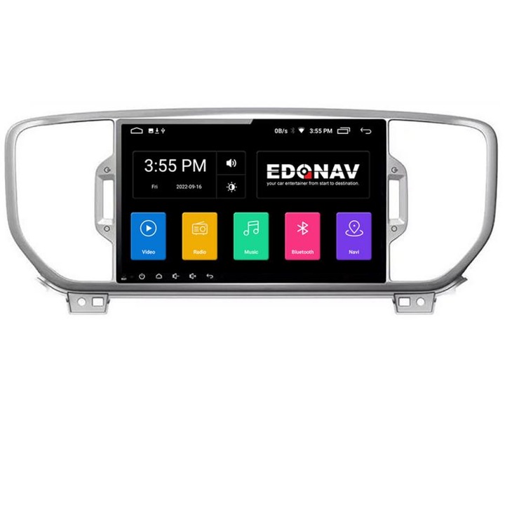 Navigatie Kia Sportage 2016-2018 A-567 2+32 GB Android Waze USB Navigatie Internet Youtube Radio