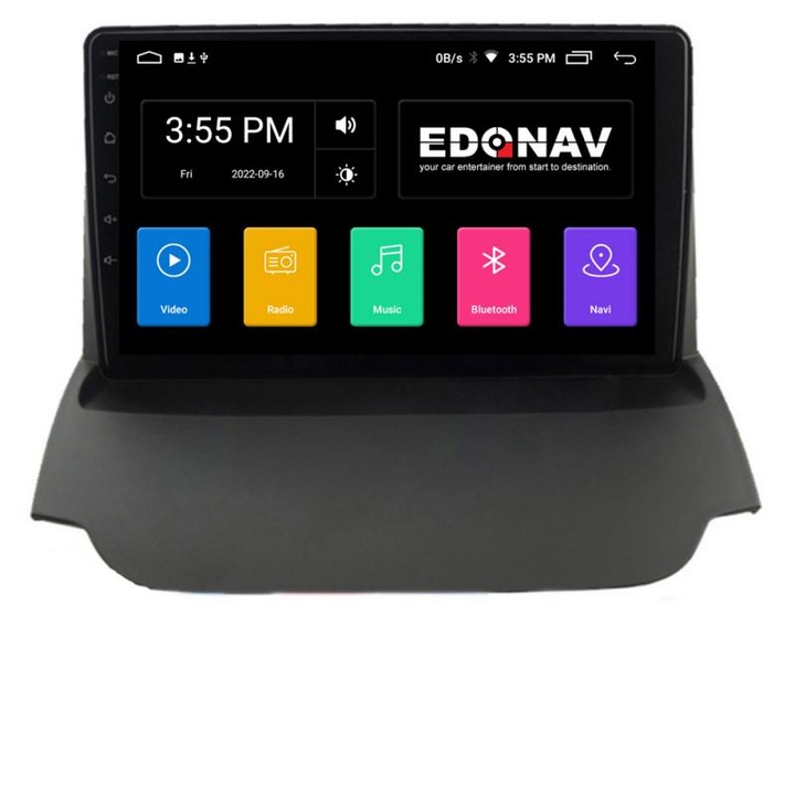 Dedikált navigáció Ford Ecosport 2017- A-ECOSPORT 2+16 GB Android Waze USB Internet Navigáció Youtube Rádió