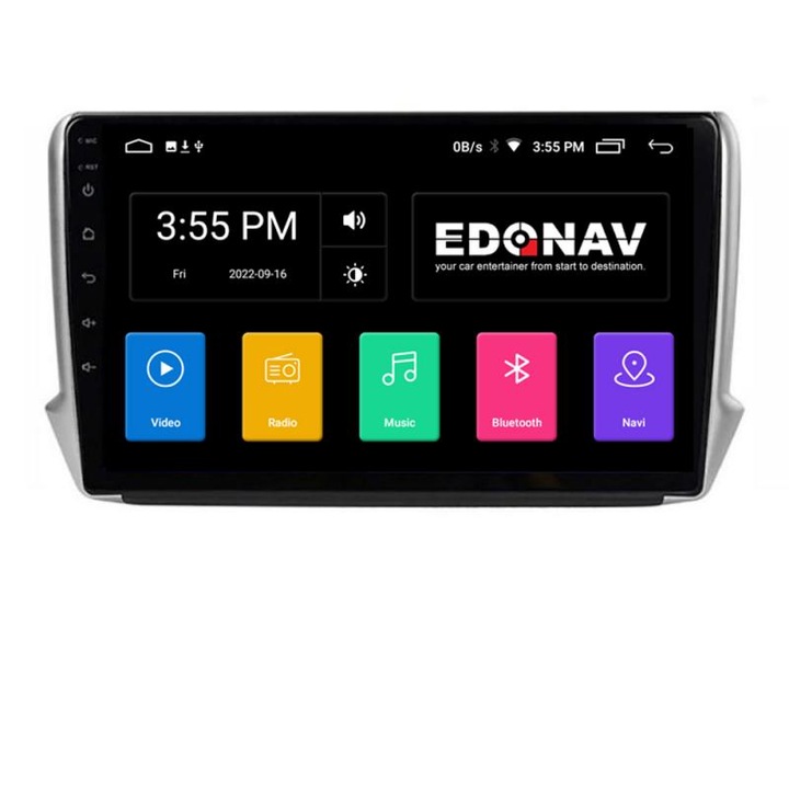 Navigatie Peugeot 208/2008 A-PSA 2+32 GB Android Waze USB Navigatie Internet Youtube Radio