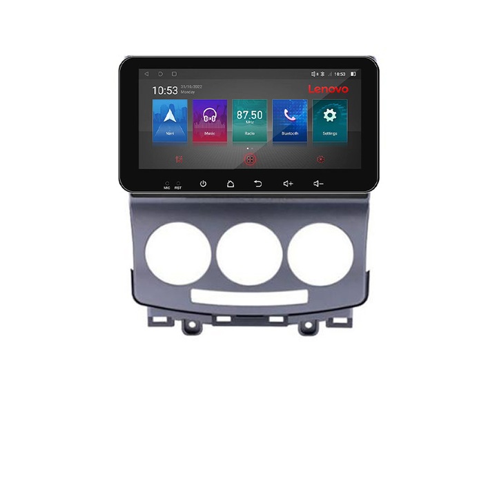 Navigatie dedicata Mazda 5 2005-2010 I-MZ22 4+64 Lenovo ecran 10.33" Android Waze USB Navigatie Internet Youtube Radio