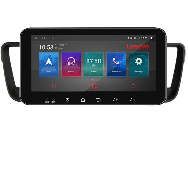 Navigatie dedicata Peugeot 508 I-5637 4+64 Lenovo ecran 10.33" Android Waze USB Navigatie Internet Youtube Radio