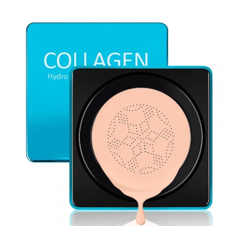Оцветяващ крем Air Cushion Collagen Hydro Air Cream Set, #02 Natural Skin, 15g