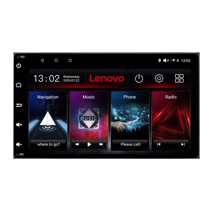 Dedikált navigáció Toyota Auris 2007-2013 D-auris-2013 Lenovo Octa Core Android rádióval Bluetooth Internet GPS WIFI DSP 2+32 GB 4G kit-auris-2013+EDT-E510-LITE