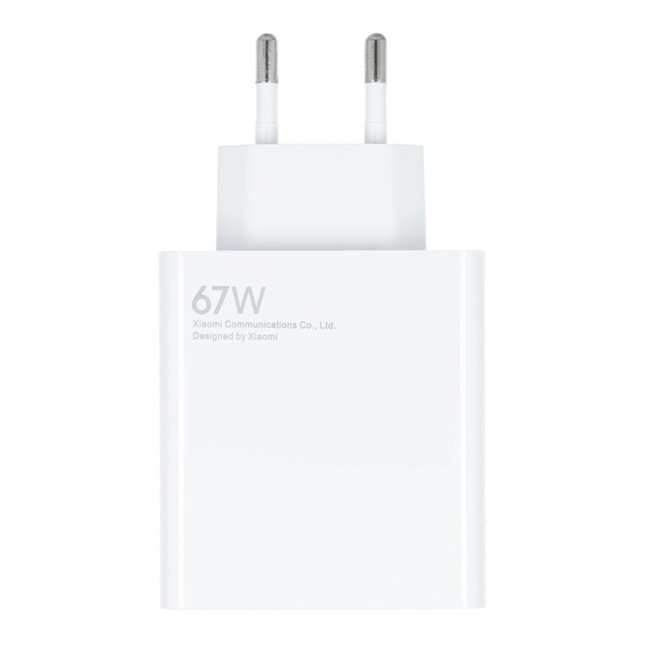 Зарядно Xiaomi MDY-12-EH Turbo Charger, 6A, 67W, Bulk, White