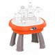 Интерактивна бебешка маса 2 в 1, ISP "LikeSmart Space Table", със светлини и звуци, реверсивна дъска, различни дейности, червена