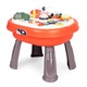 Интерактивна бебешка маса 2 в 1, ISP "LikeSmart Space Table", със светлини и звуци, реверсивна дъска, различни дейности, червена