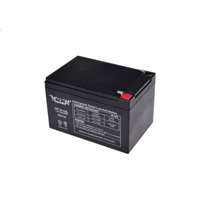 Acumulator WMX pentru UPS si jucarii 12Ah, 12V, OT12-12A