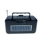 Boxa portabila radio, incarcare solar si electric, Bluetooth, USB, Cititor Card, JZ-410, JSJD, culoare albastru