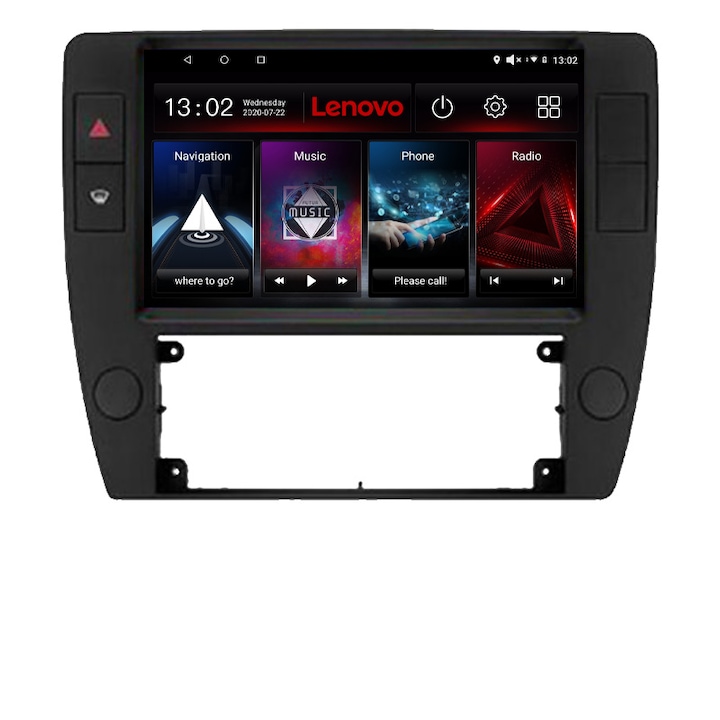 Dedikált navigáció Passat B5 1997-2004 Lenovo Octa Core Android rádióval Bluetooth Internet GPS WIFI DSP 2+32 GB 4G kit-b5+EDT-E509-LITE