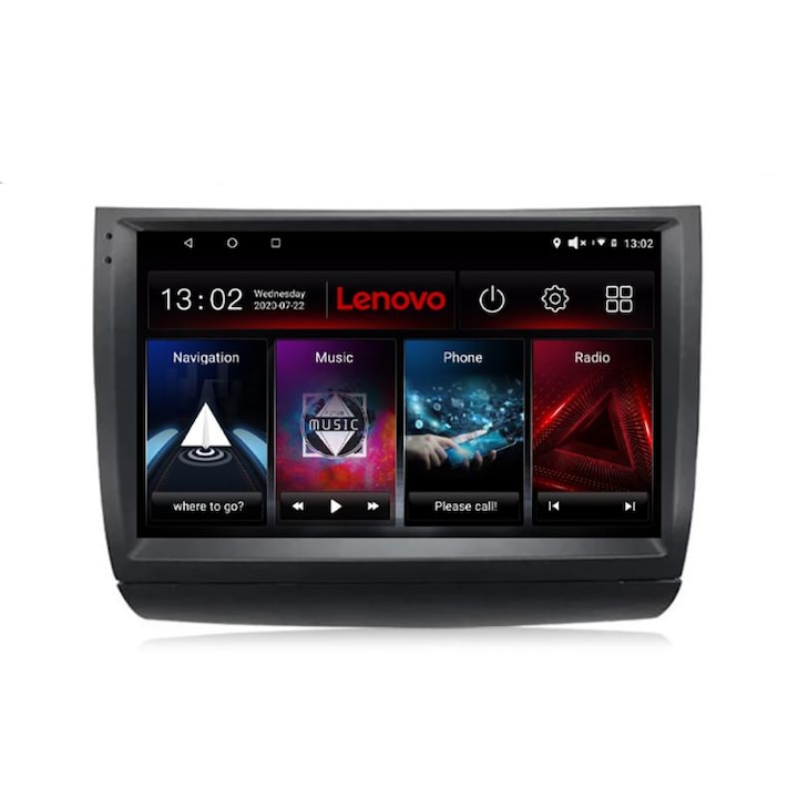 Dedikált navigáció Toyota Prius 2002-2010 D-PRIUS Lenovo Octa Core Android rádióval Bluetooth Internet GPS WIFI DSP 2+32 GB 4G KIT-prius+EDT-E509-LITE