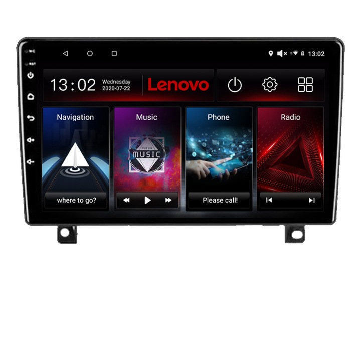 Navigatie dedicata Opel Astra H 2006-2015 Lenovo Octa Core cu Android Radio Bluetooth Internet GPS WIFI DSP 2+32 GB 4G kit-astra-h+EDT-E509-LITE
