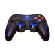 Controller Gamepad Joystick SIKS® V8 Blue Bluetooth pentru telefoane, tablete, PC, compatibil cu IOS, Android