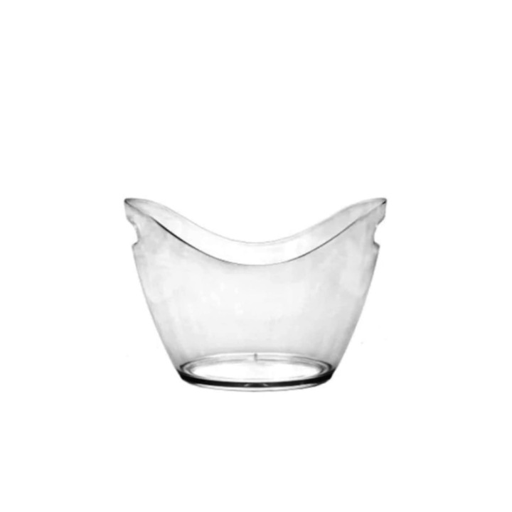 Frapiera transparenta vin /whisky/sampanie din acril 35x28xH24 cm