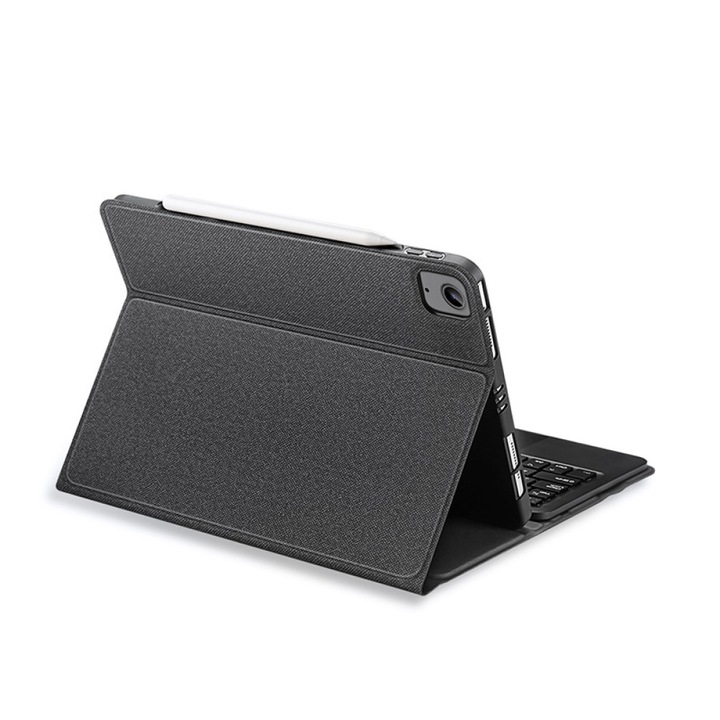 Клавиатура за таблет, съвместима с iPad 12,9 инча, черна