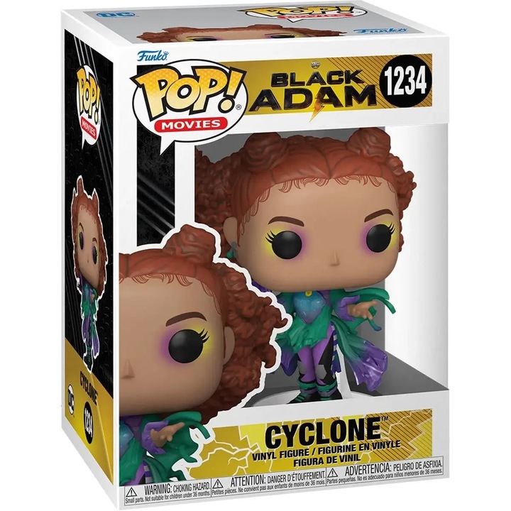 Funko POP! DC Comics: Black Adam - Cyclone figura