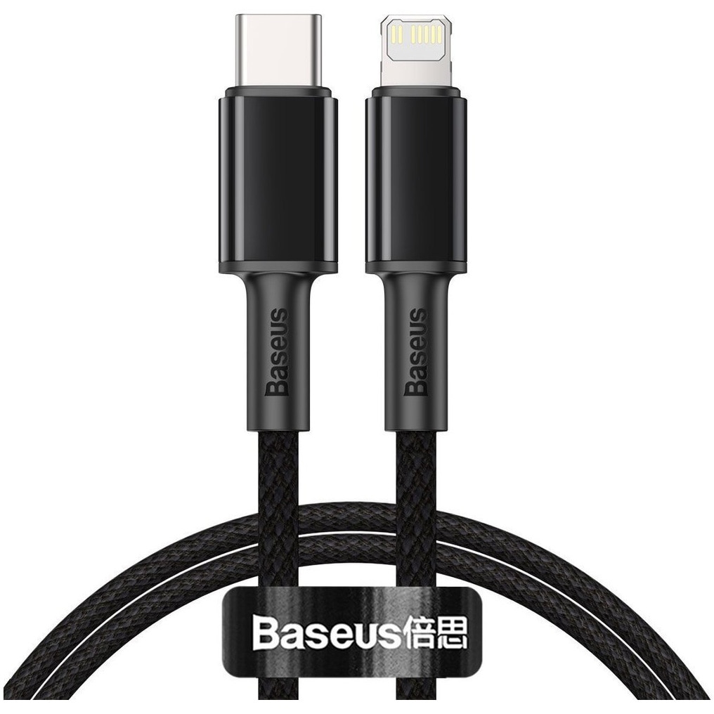 Cablu Alimentare Si Date Baseus High Density Braided Fast Charging Usb Type C La Lightning Pd