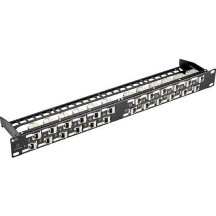 Renkforce 24 портов мрежов пач панел Несглобен 1 ME (RF-3528228)