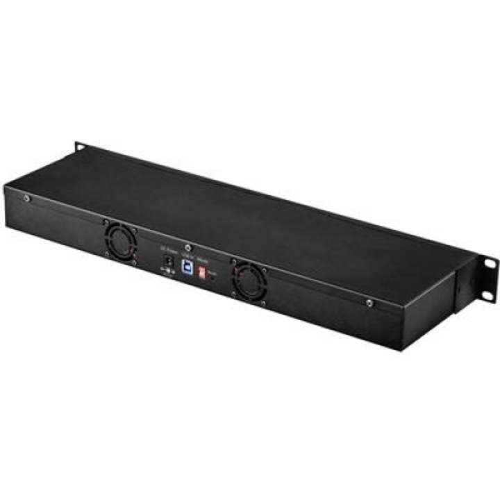 48,26 cm (19) панел USB 3.1 (2-ро поколение) с вложка за твърд диск Renkforce 48,26 cm (19) панел USB 3.1 (Gen1) - 2 x SATA RAID (RF-3570312)