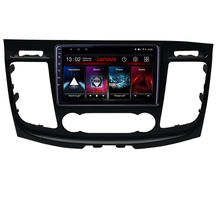 Dedikált navigáció Ford Transit 2019- verzió gyári képernyővel Android rádió gps internet Lenovo Octa Core 2+32 Kit-transit-2019-b+EDT-E509-lite
