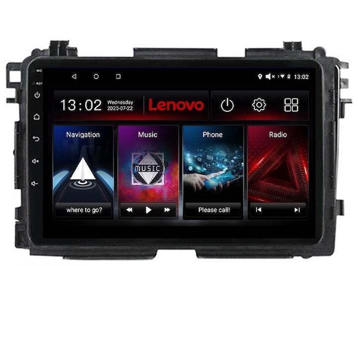 Dedikált navigáció Honda HR-V 2013-2018 Android rádiós gps internet Lenovo Octa Core 2+32 Kit-hr-v+EDT-E509-lite