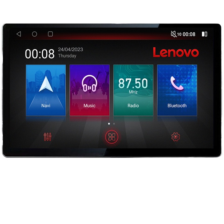 Navigatie dedicata Skoda Fabia 2 2009-2014 Lenovo ecran 13" 2K 8+128 Android Waze USB Navigatie 4G 360 Toslink Youtube Radio KIT-FABIA2+EDT-E513-PRO